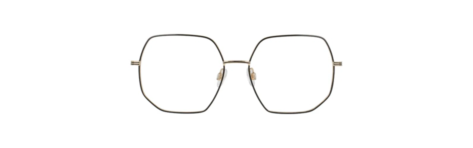 Leon Max LM4107 Eyeglasses - Black/gold - view 4
